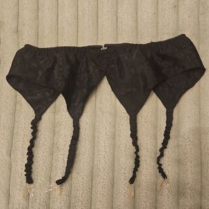 Mystique Boutique Black Garter Belt